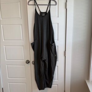 FP Movement by Free People Charcoal Jumpsuit